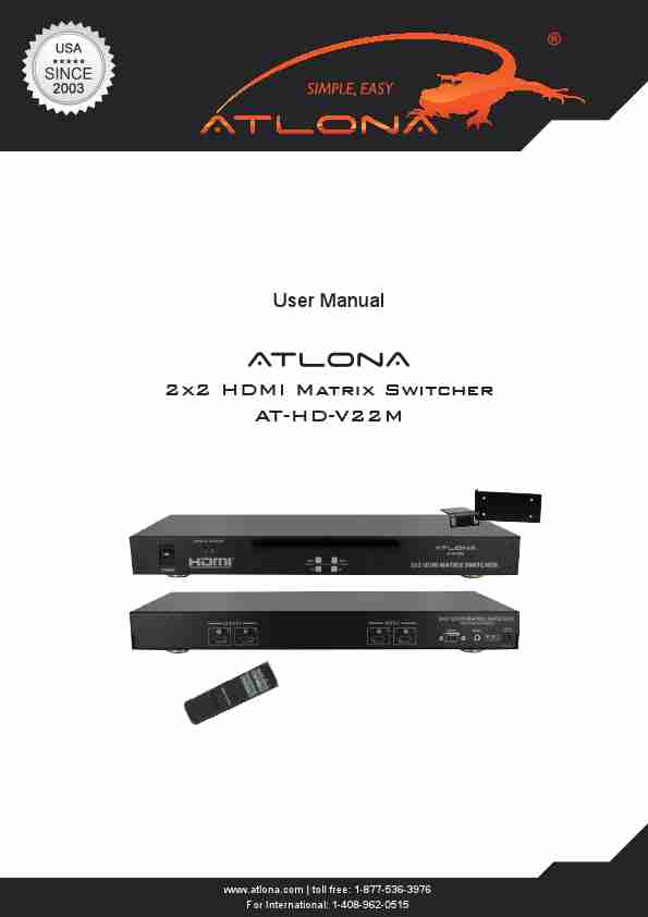 Atlona TV Cables AT-HD-V22M-page_pdf